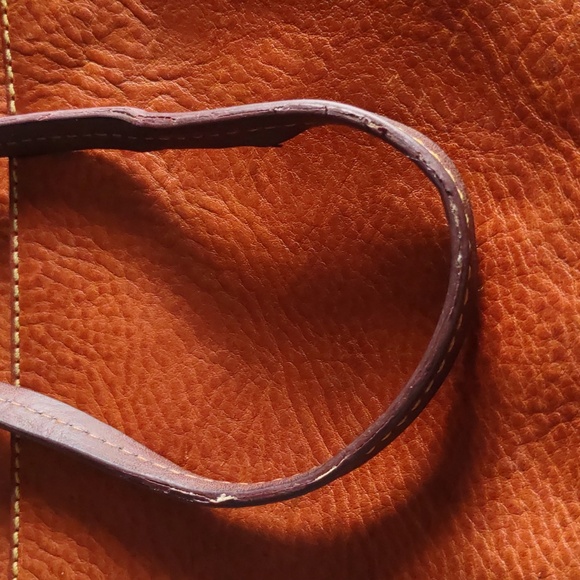 Dooney & Bourke Brown Pebbled Leather Crossbody Bag - Picture 10 of 16